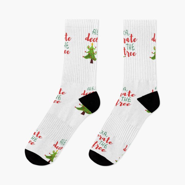 Item preview, Alexa, Decorate the Tree Funny Trending Christmas Funny Trending Christmas Gift Stickers and Shirts designed and sold by BoomDesignsUS.