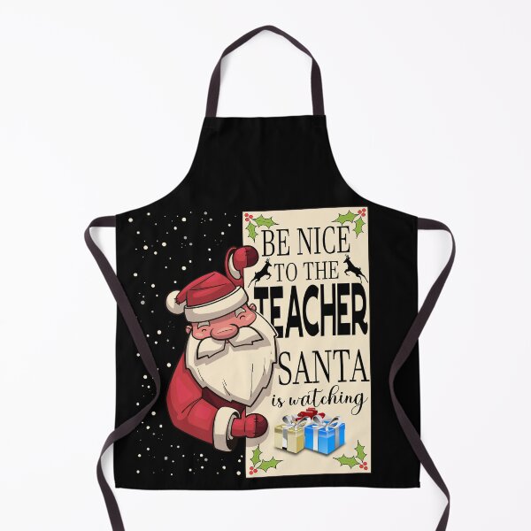 Item preview, Fun Santa Is Watching Christmas Joke Be Nice to the Teacher designed and sold by DsignTByMason.