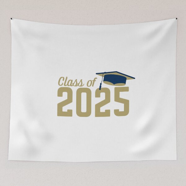 Artikelvorschau, Class of 2025 Graduation Blue and Gold entworfen und verkauft von ElementJourney.