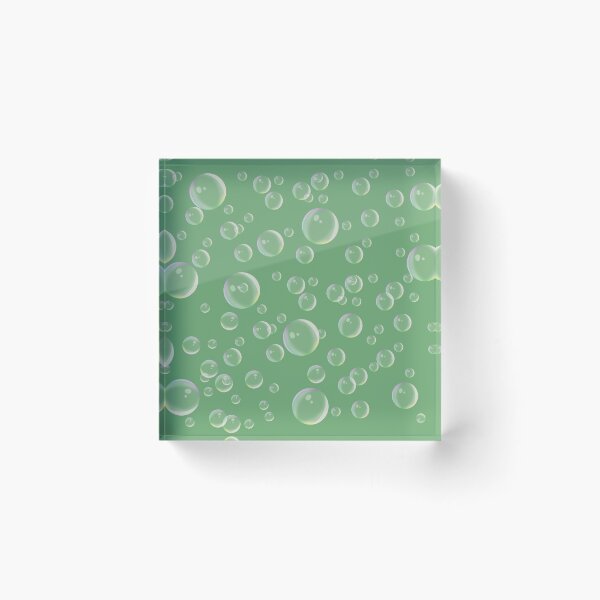 Item preview, COMMIC Bubbles on Green designed and sold by COMMICdesigns.