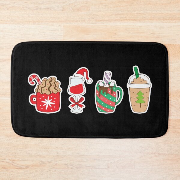 Item preview, Christmas drinks designed and sold by doodletales.