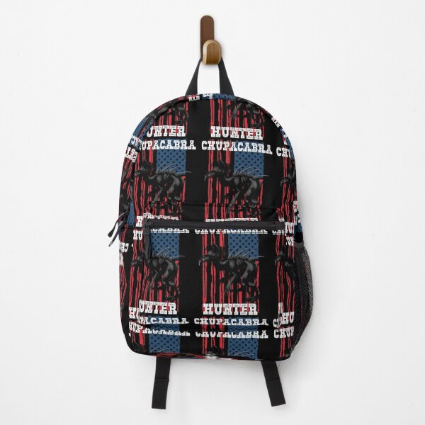 Item preview, Distressed USA Flag American Flag Chupacabra Hunter Monster Halloween designed and sold by Merchking1.