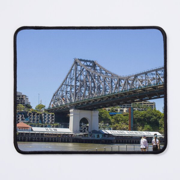 Item preview, Story bridge path Brisbane river walk city Australia designed and sold by LD ART.