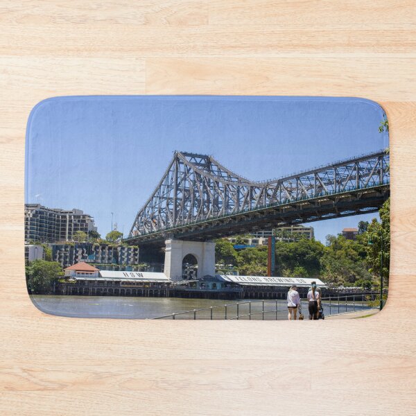 Item preview, Story bridge path Brisbane river walk city Australia designed and sold by LD ART.