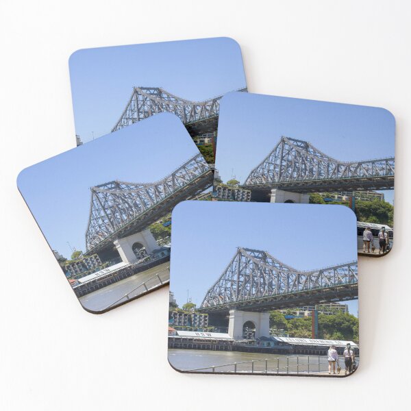 Item preview, Story bridge path Brisbane river walk city Australia designed and sold by LD ART.