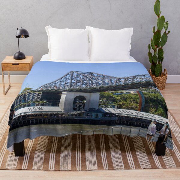 Item preview, Story bridge path Brisbane river walk city Australia designed and sold by LD ART.