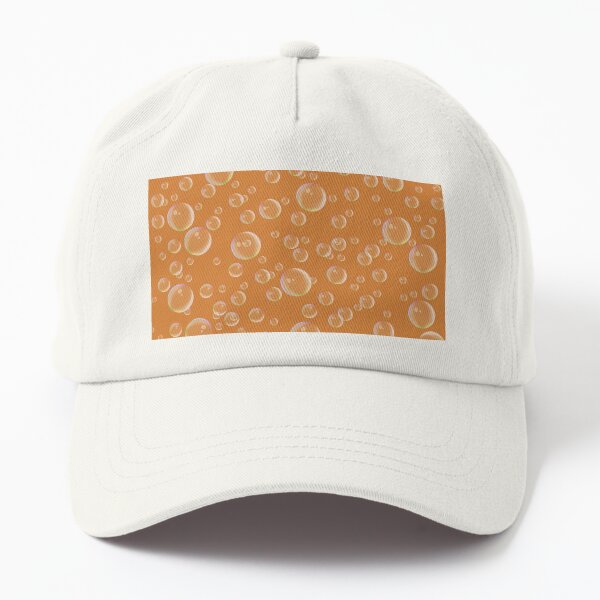 COMMIC Bubbles on orange Dad Hat