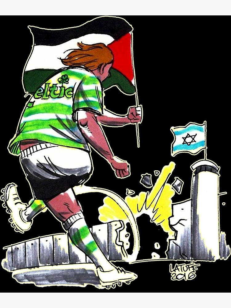 "Celtic Palestine - Palestinian - Glasgow - Irish - Ireland