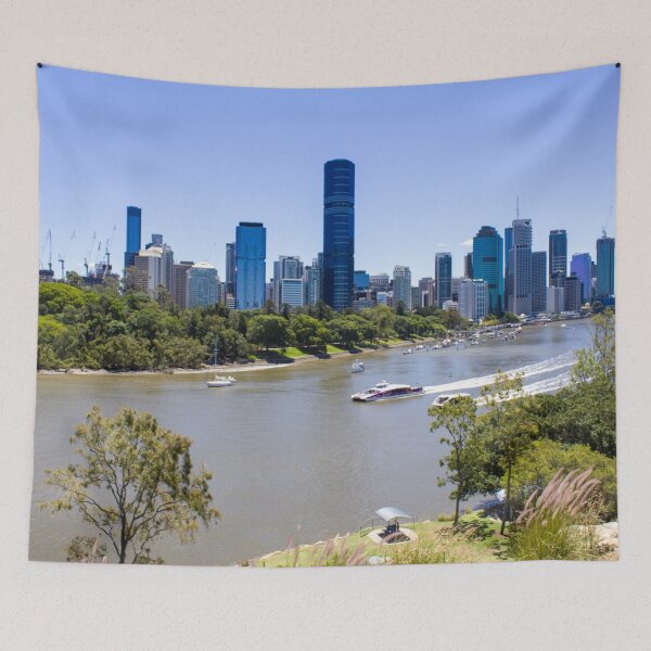 Artikelvorschau, Brisbane River City Australien entworfen und verkauft von LD ART.