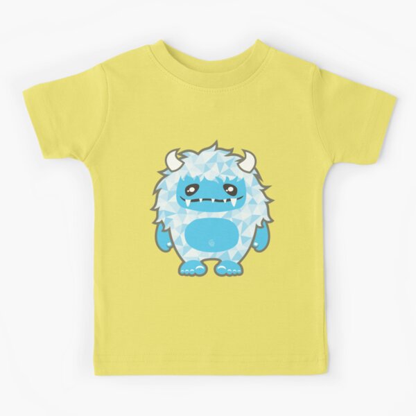 I Was Born Yeti Cute Kids Toddler T-Shirt by Noirty Designs - Pixels