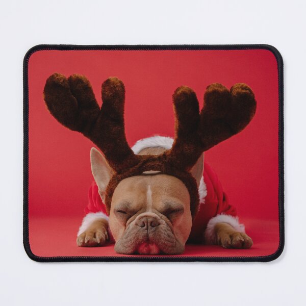 Item preview, Sleepy Christmas French Bulldog designed and sold by TheWildFlix.
