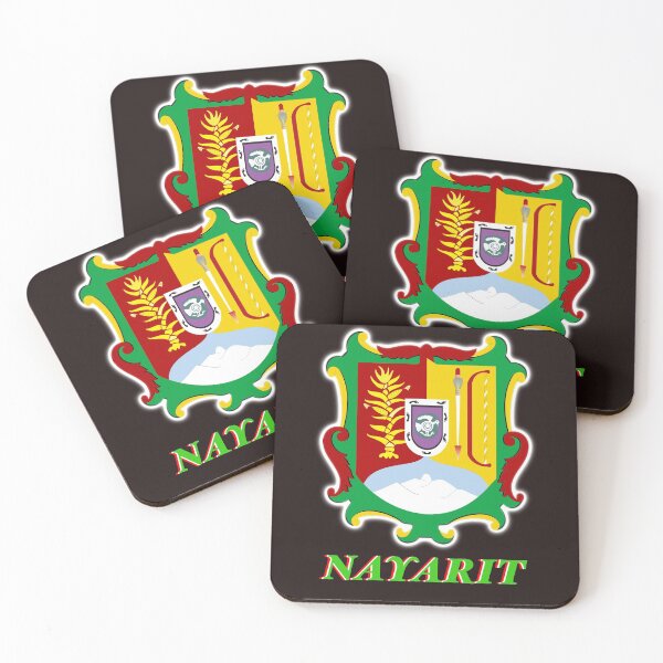 Item preview, Coat of arms of the beautiful state of Nayarit Mexico  designed and sold by Floradigital.
