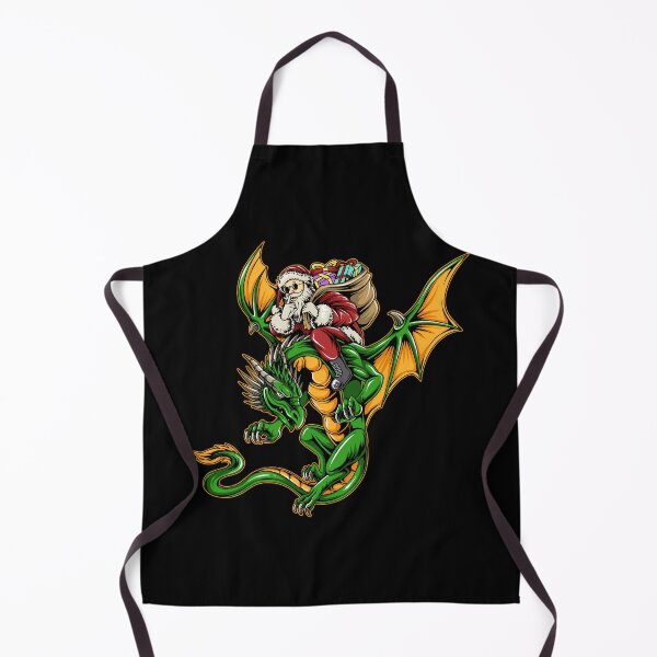 Item preview, Santa Claus On A Flying Dragon designed and sold by Fine Art California.
