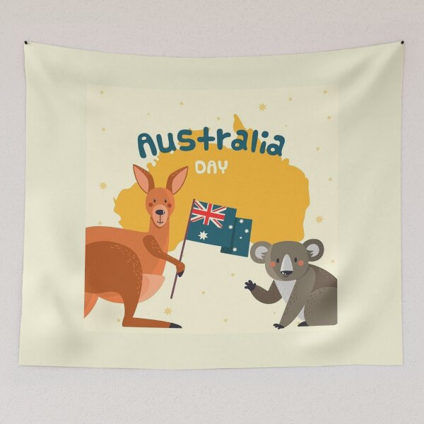 Item preview, Celebrate National Australia Day on January 26 With Kangaroo's and Koalas. designed and sold by lduke47.