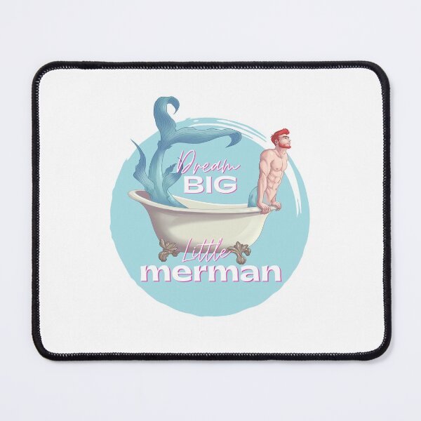 Item preview, Little merman designed and sold by JaxintoArt.