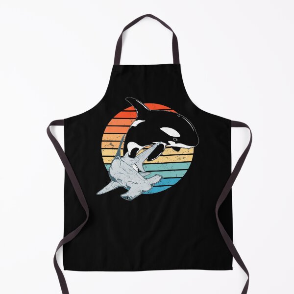 Item preview, Hammerhead shark and orca designed and sold by NicGrayGraphic.