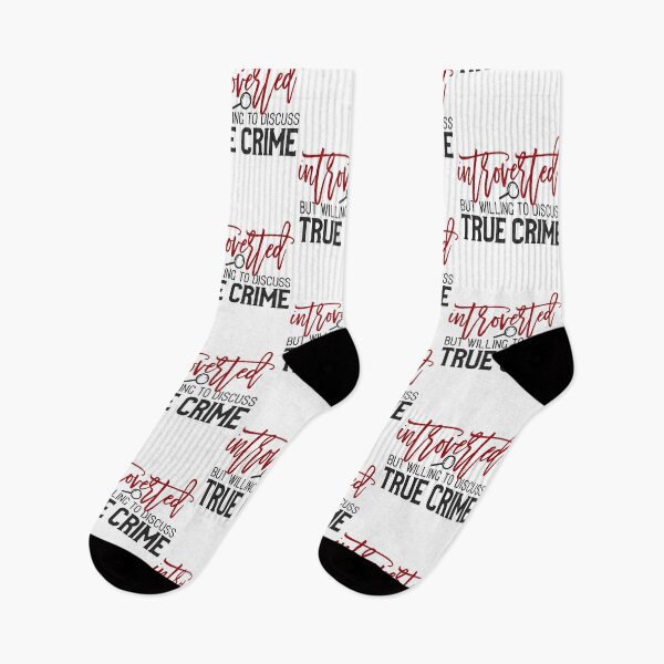 Item preview, Introverted but willing to discuss True Crime gift for True Crime Junkies designed and sold by BRtisticDesigns.
