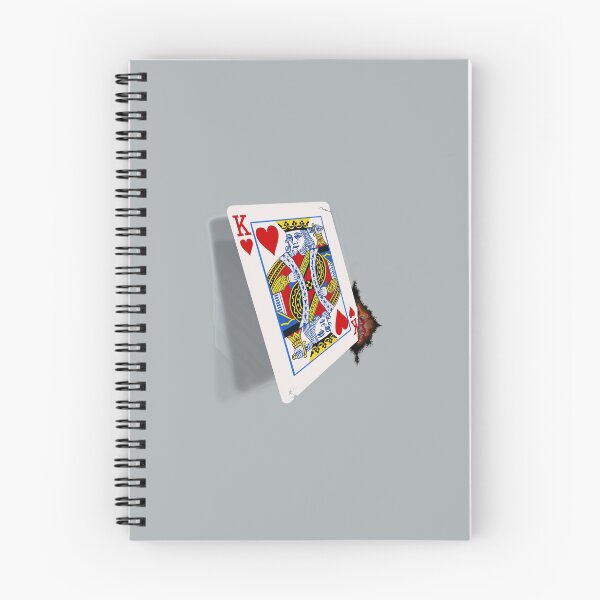 Item preview, Stabbed King of Hearts Card designed and sold by markyartshop.