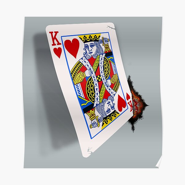 King Of Hearts Posters Redbubble