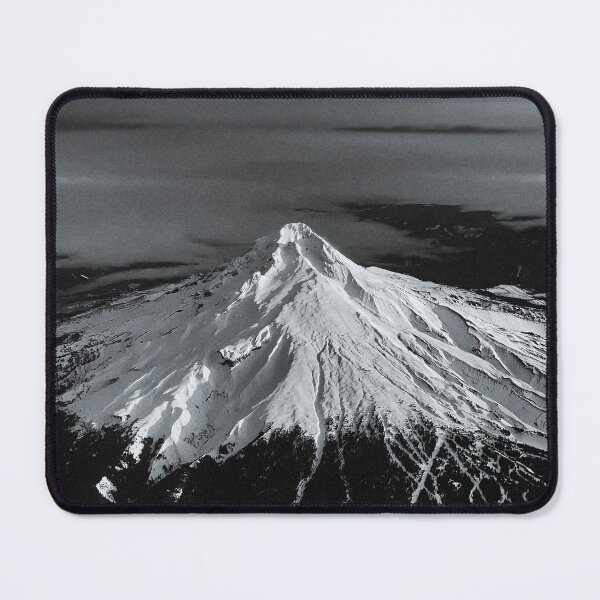 Item preview, Mount Hood, Oregon x Aerial BW designed and sold by Leah Flores.