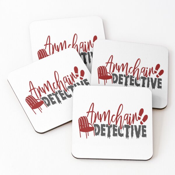 Item preview, Armchair Detective-gift for True Crime junkies & podcast lovers designed and sold by BRtisticDesigns.