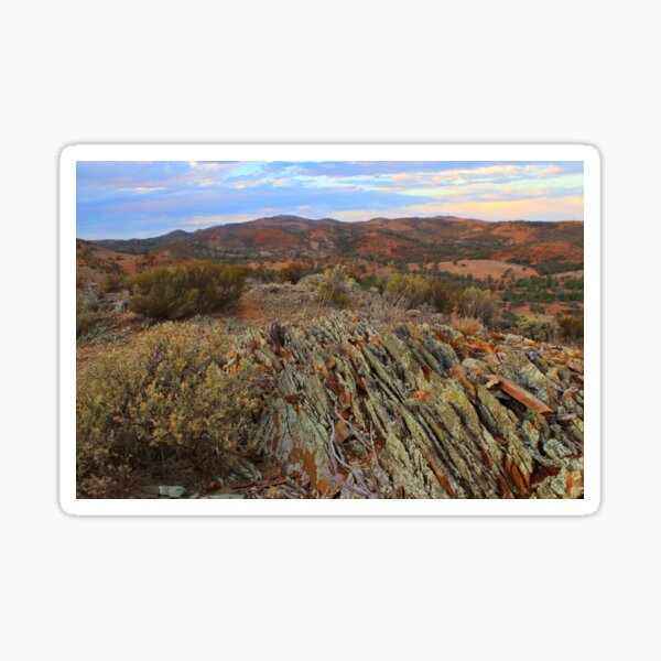 Item preview, Bendleby Ranges, evening, southern Flinders Ranges, South Australia designed and sold by FranWest.