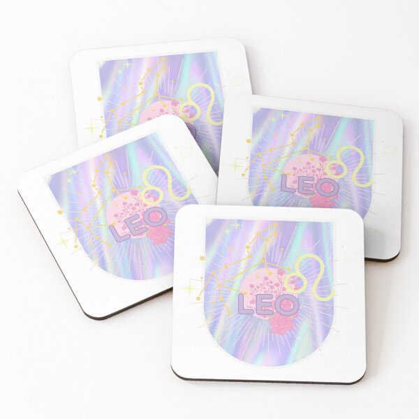 Aperçu de l'œuvre Cute Zodiac - Leo - Pastel Color Aesthetic - Witchy - Constellation - holographic créée et vendue par Annisa Yuwanda.