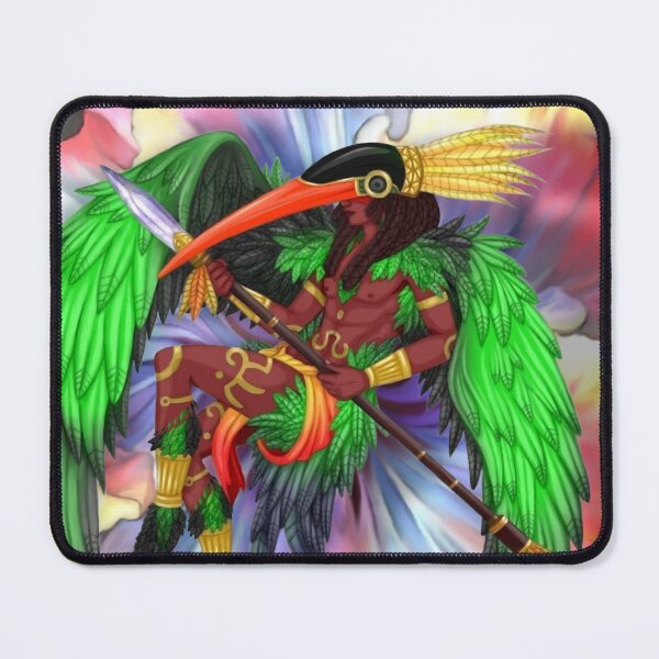 Item preview, Zun zun The Taino Hummingbird Man designed and sold by DuskWingArts.