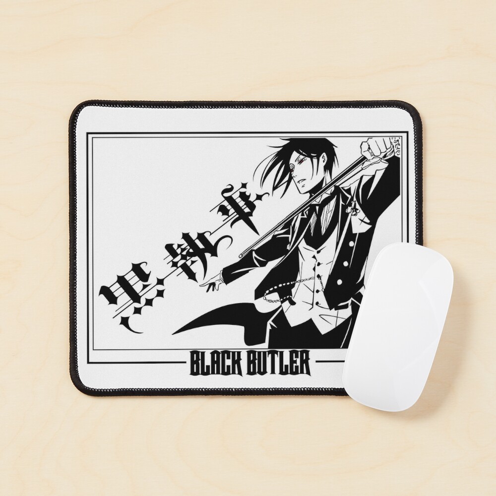 black butler mouse pad