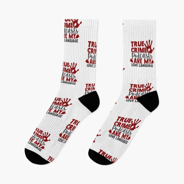 Item preview, True Crime Podcasts are My Love Language-gift idea for true crime junkies designed and sold by BRtisticDesigns.