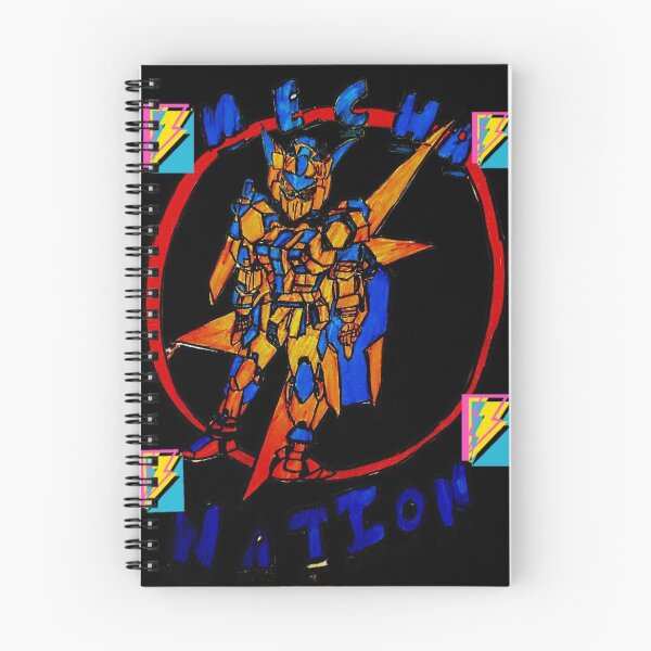 Item preview, Nación Mecha designed and sold by AnimeInkArt.