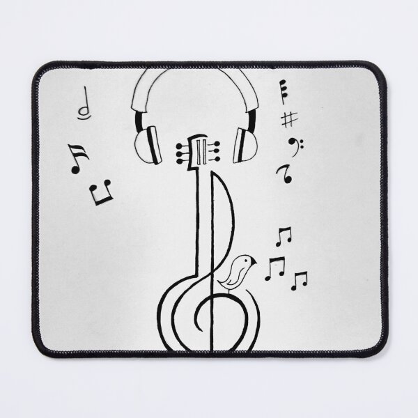 Item preview, Music Doodle Art designed and sold by TheArtContent.