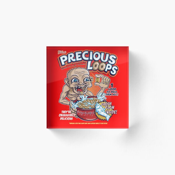Precious Loops Acrylic Block