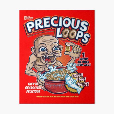 Precious Loops Art Board Print