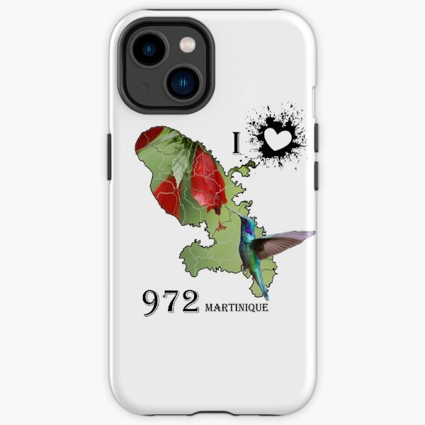 I love 972 Martinique Coque antichoc iPhone
