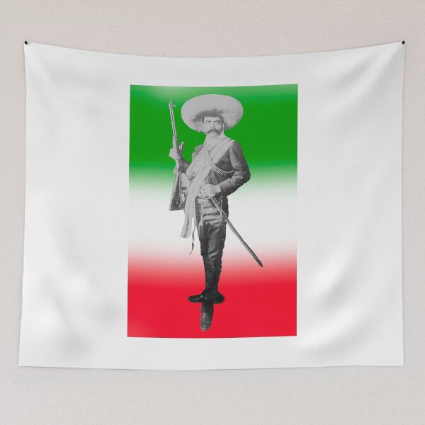 Item preview, Iconic portrait of Emiliano Zapata designed and sold by Floradigital.
