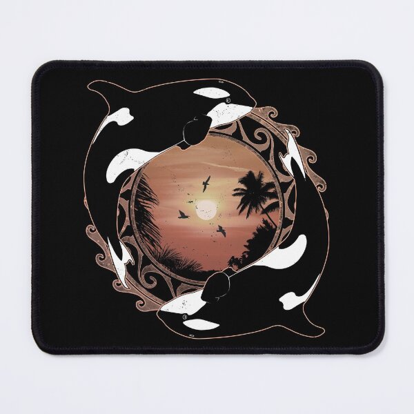 Item preview, Orcas designed and sold by NicGrayGraphic.