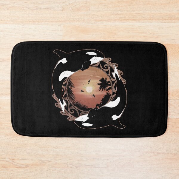 Item preview, Orcas designed and sold by NicGrayGraphic.