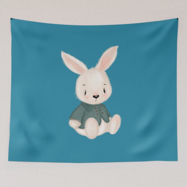 Item preview, Bunny Bunny Rabbit, sweet animals,Cute bunny boy designed and sold by ValandMolly.