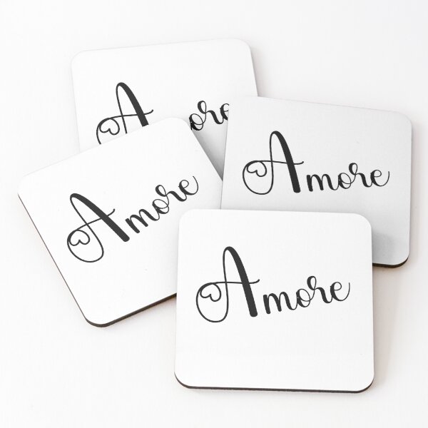 Item preview, Amore | Simple Black Text Design | Simply Love | Raise Your Frequency designed and sold by FrequencyV.