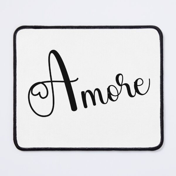 Item preview, Amore | Simple Black Text Design | Simply Love | Raise Your Frequency designed and sold by FrequencyV.