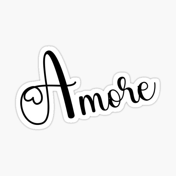 Love Amore Text Gifts & Merchandise for Sale