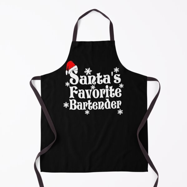 Item preview, Santa's Favorite Bartender-gift for men & women who tend bar designed and sold by BRtisticDesigns.