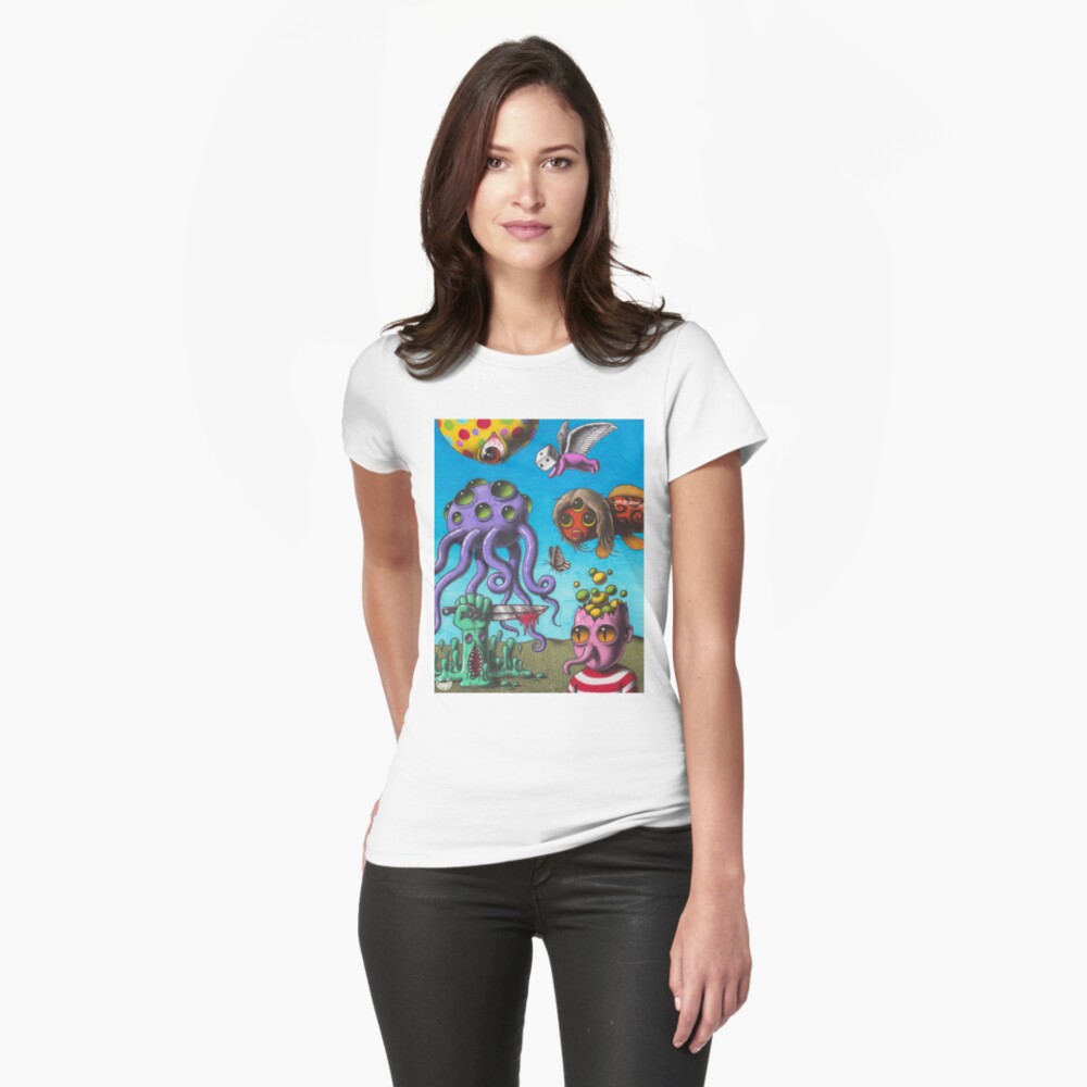 Item preview, Fitted T-Shirt designed and sold by AonzoArt94.