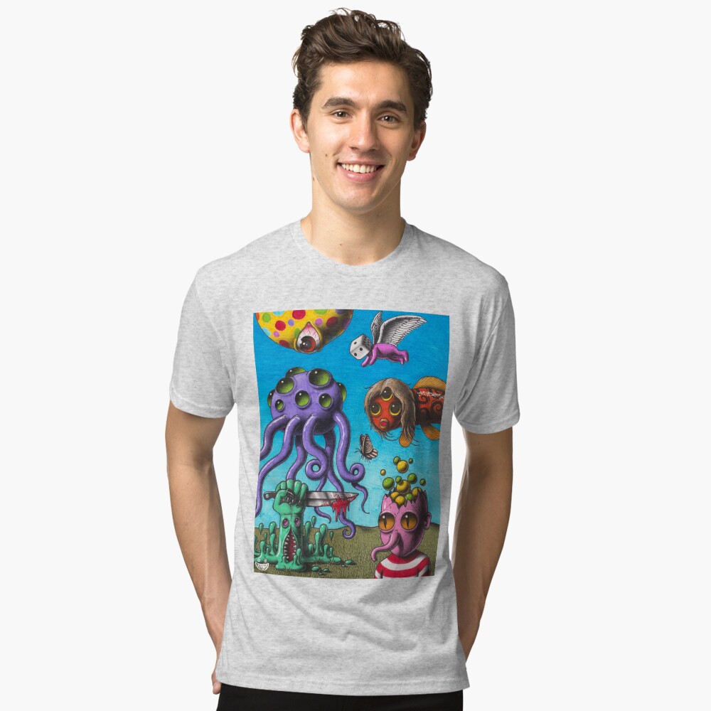 Item preview, Tri-blend T-Shirt designed and sold by AonzoArt94.
