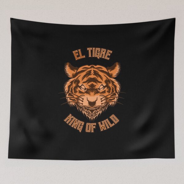 Item preview, El Tigre King Of The Wild (Black Edition) designed and sold by Legendary  Status.