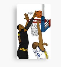 The block Canvas Print