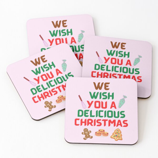 Item preview, We Wish You A Delicious Christmas designed and sold by BhavyaBathla.