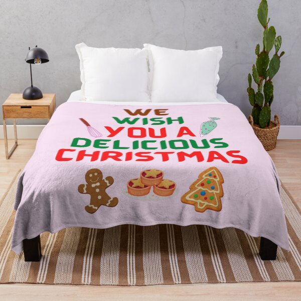 Item preview, We Wish You A Delicious Christmas designed and sold by BhavyaBathla.