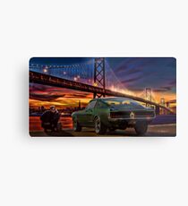Frank Bullitt Metal Print